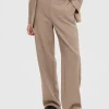 SELECTED VÄVD BYXOR Brown Best Sale