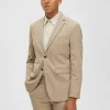 SELECTED VÄVD KAVAJ Beige Store