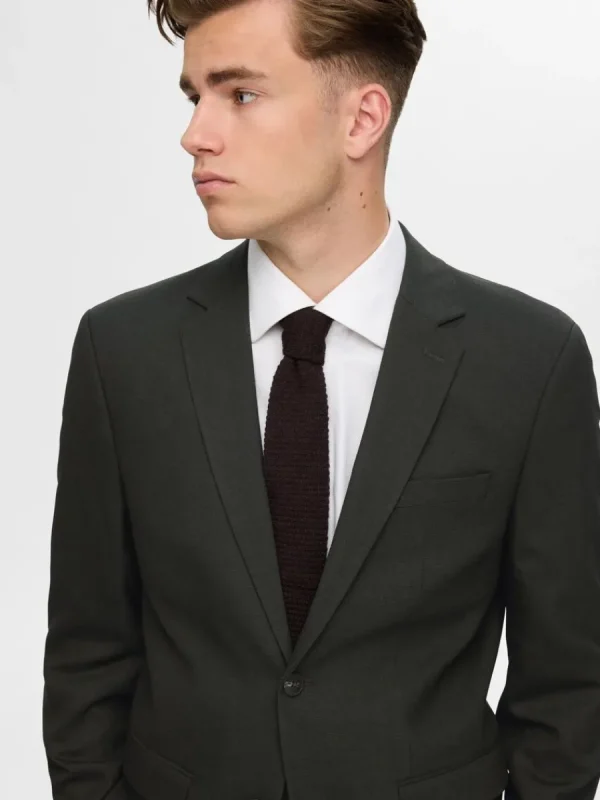 SELECTED VÄVD KAVAJ Green Sale