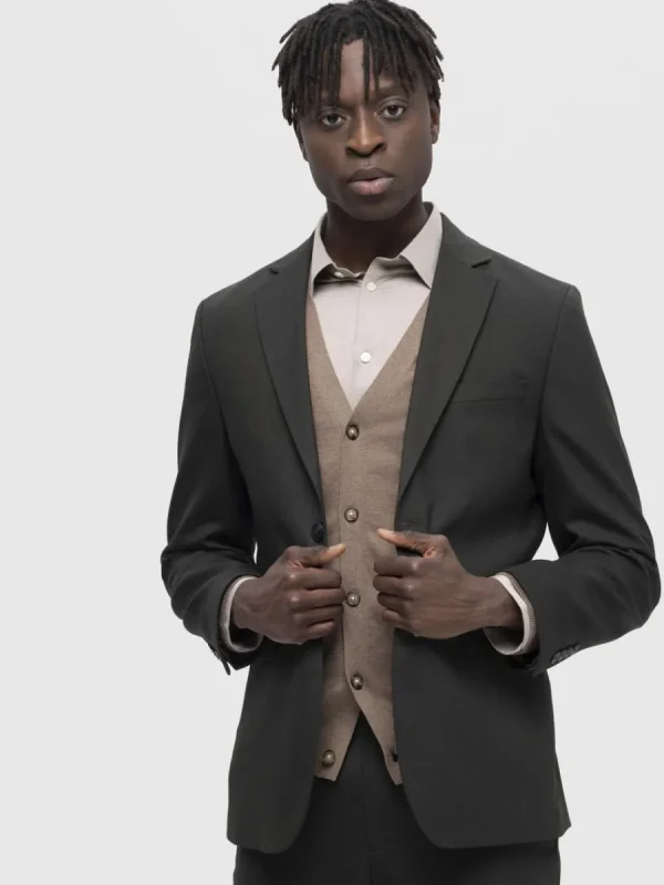 SELECTED VÄVD KAVAJ Green Best Sale