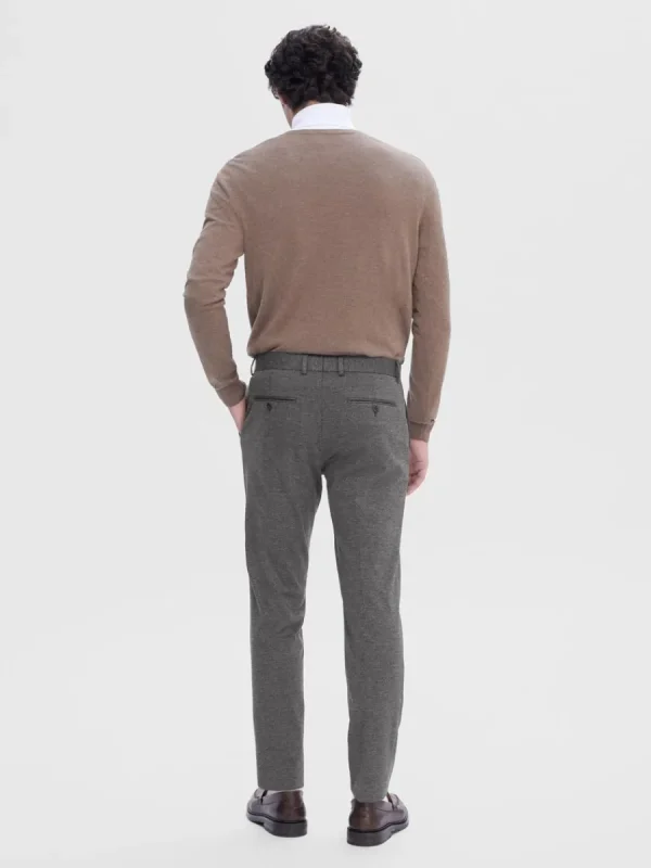 SELECTED VÄVD KOSTYMBYXOR Blue Sale