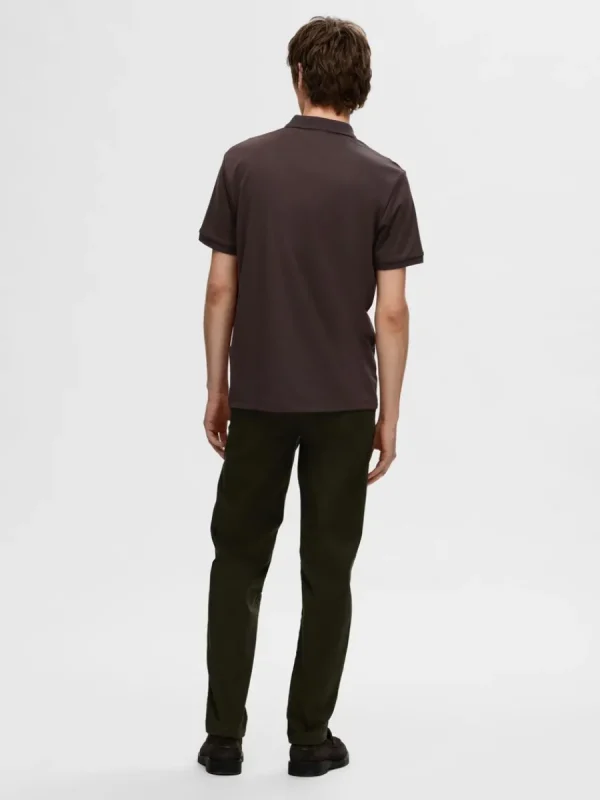SELECTED ZIPPER PIKÉTRÖJA Brown Best Sale